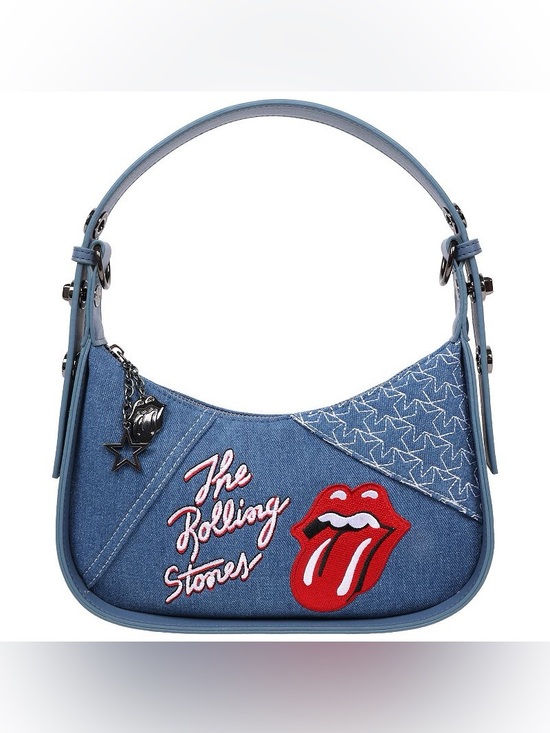 the Rolling Stones Handbags - The Rolling Stones Tongue Logo Mini Hobo